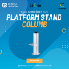 CloudRay Fiber Marking Platform Stand Column Type A - 800 mm